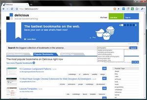 Chrome Keyword Search - Step 1