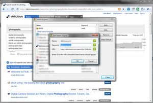 Chrome Keyword Search - Step 4