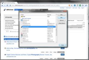 Chrome Keyword Search - Step 3