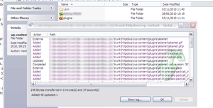 Updating WordPress plugins directly from the repository