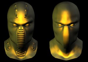 webgl ninja demonstration using Three.js