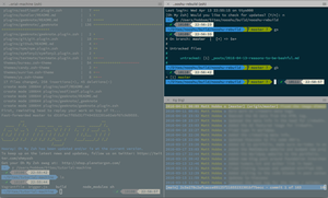 My terminal setup using iTerm2