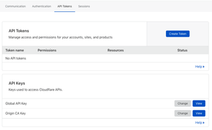 Here we see the page where we can start the creation of the token.