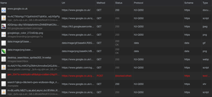 Google Search using HTTP/3 and QUIC.