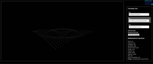 Graphing multiple for formula using JavaScript and three.js Caption: Modified version allows you to add more than one formula to plot.