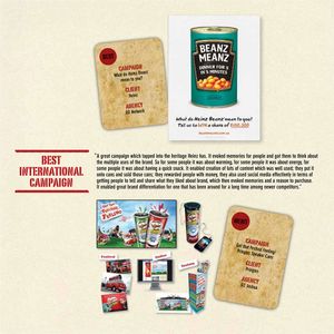 Heinz Beanz Meanz winners page.
