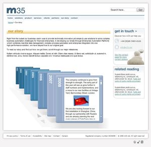 M35 story page image.