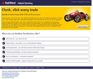 Natwest landing page version 1.