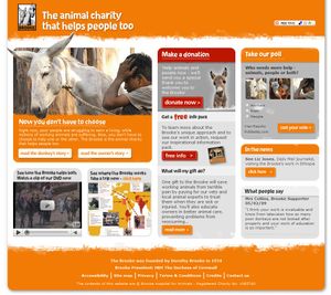 The Brooke help both homepage image.